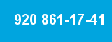 920 861-17-41